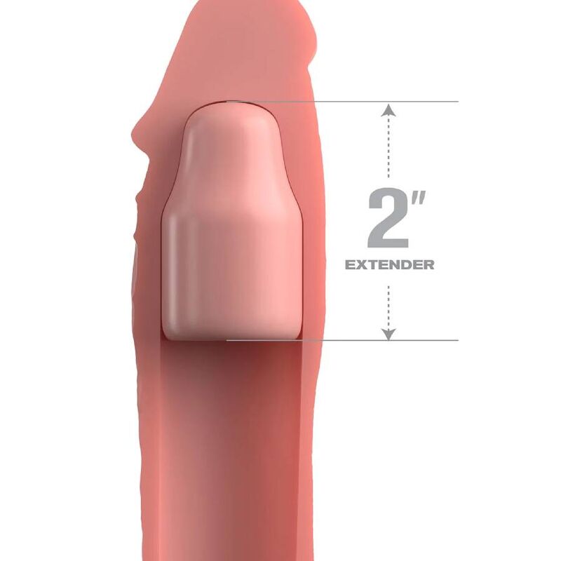 X-tensions Elite Con Strap +5 cm - Pipedream - Fundas para el pene (3)