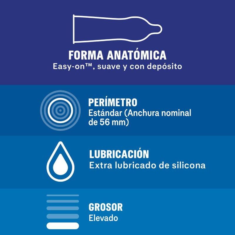 Durex Extra Seguros 12 uds - Durex - Comprar preservativos o condones (2)