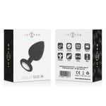 Plug con Joya Silicona M - Intense - Plugs anales (3)