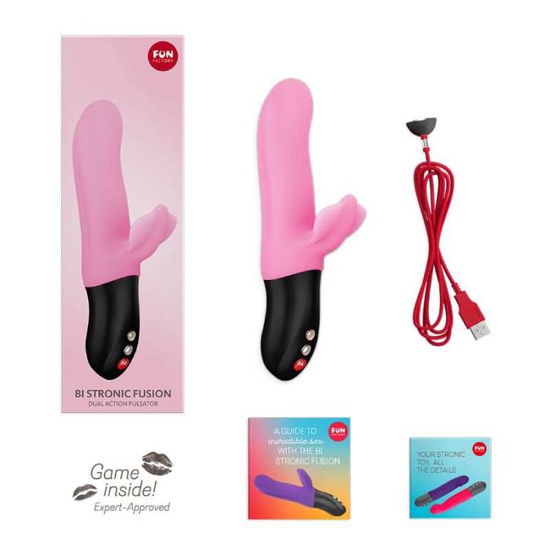 Vibrador Bi Stronic Fusion Rosa 0