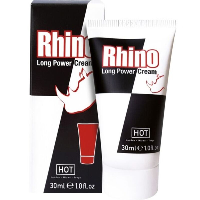 Rhino Crema Retardante 30 ml - Hot - Afrodisíacos Retardantes