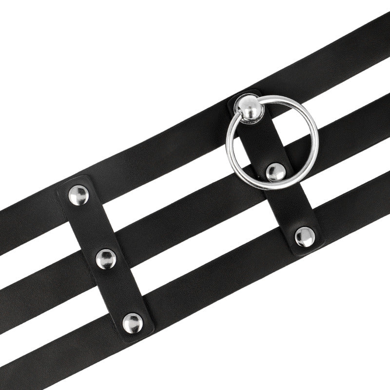 Collar Choker Estilo Fetish - Coquette - Lencería erotica (3)