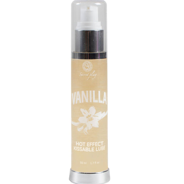 Lubricante 2 en 1 efecto calor vainilla - Secret Play - Lubricantes sexuales