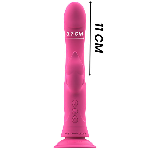 Vibrador Rabbit Julio con ventosa