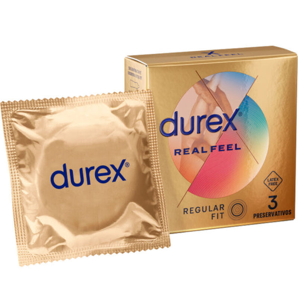 Real Feel Sin Látex 3 uds - Durex - Comprar preservativos o condones