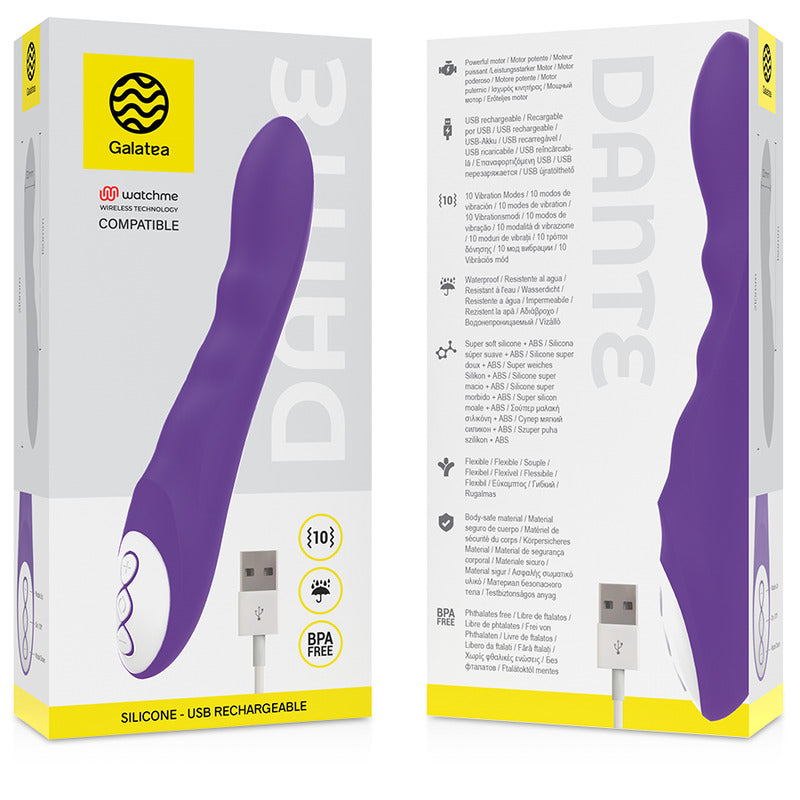 Dante vibrador lila - Galatea - Vibradores (3)