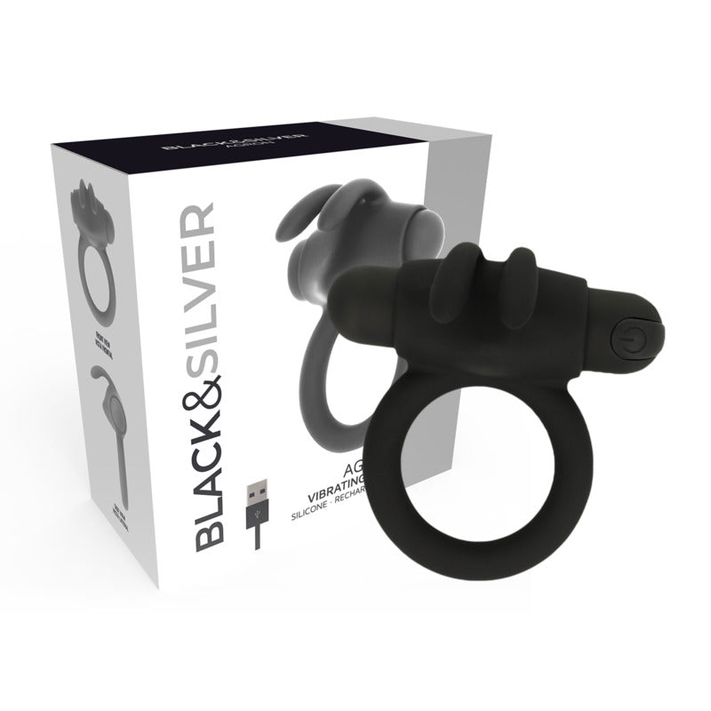 Neptune Anillo Vibrador Silicona Recargable USB 1