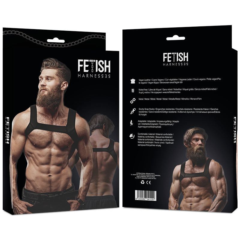 Arnés Neopreno Pecho Masculino Talla M - FetishSubmissive - Lencería sexy para hombre (4)
