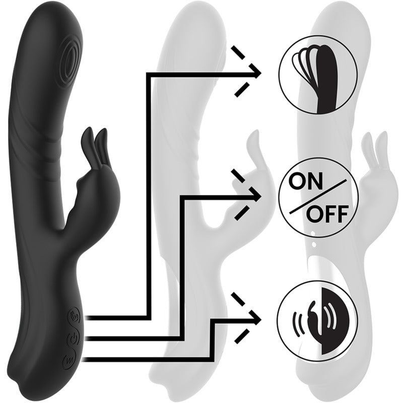 Vibrador Wave Jamie - Black Silver - Vibradores (4)