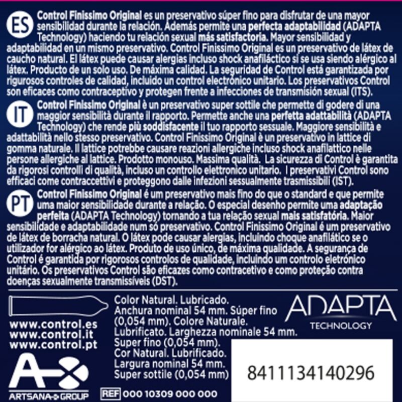 Control Finissimo 3 uds - Control - Comprar preservativos o condones (2)