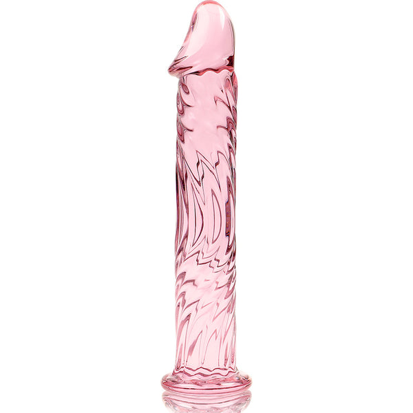 Dildo Cristal Nebula Modelo 12 Rosa