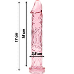 Dildo Cristal Nebula Modelo 12 Rosa - Ibiza - Dildos o Consoladores (3)