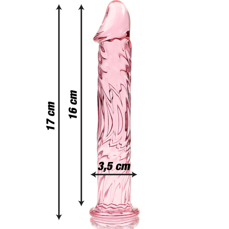 Dildo Cristal Nebula Modelo 12 Rosa - Ibiza - Dildos o Consoladores (3)