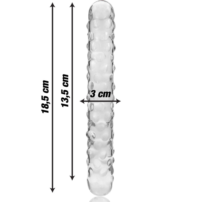 Nebula Dildo Cristal Modelo 15 Transparente - Ibiza - Dildos o Consoladores (3)