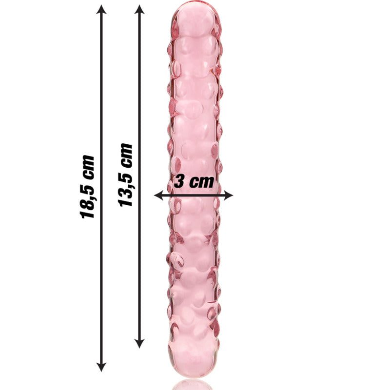 Nebula Dildo Cristal Modelo 15 Rosa - Ibiza - Dildos o Consoladores (3)