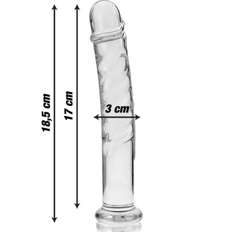 Dildo Cristal Modelo 16 Transparente - Ibiza - Dildos o Consoladores (2)