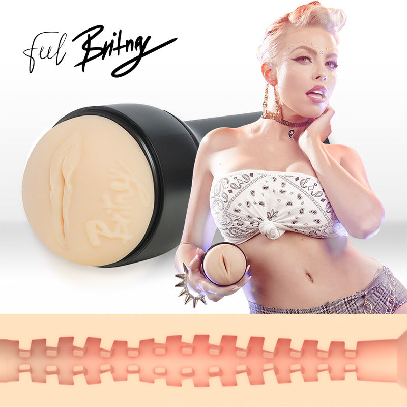 Feel Britney Amber Stroker - Kiiroo - Masturbadores masculinos