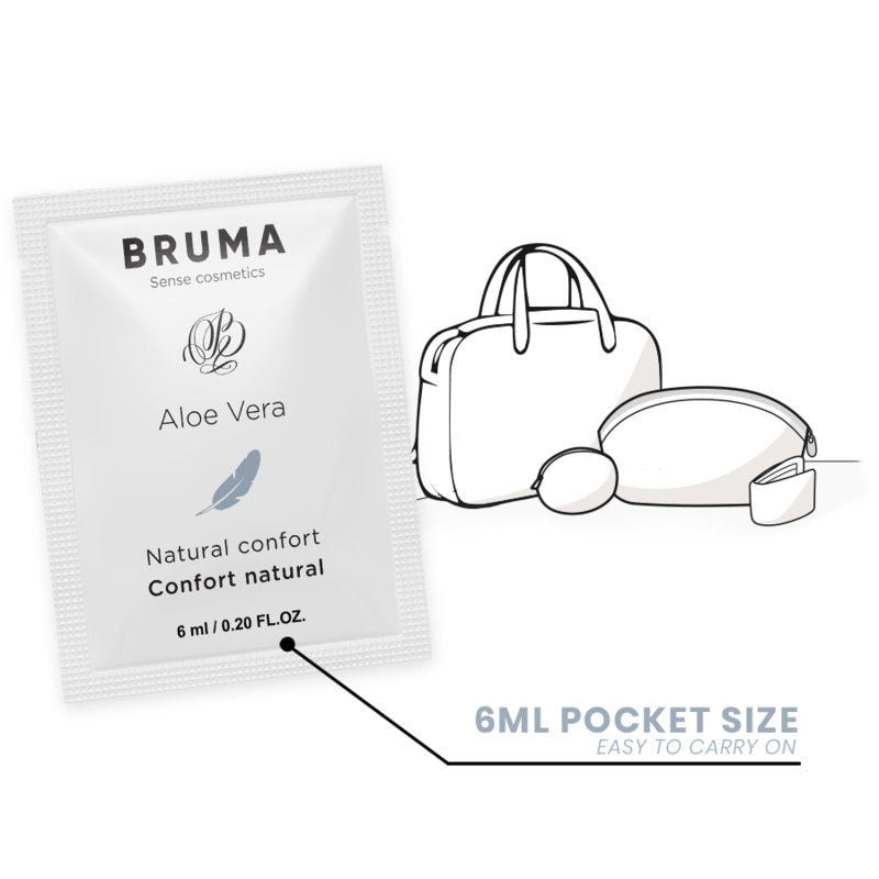 Monodosis Lubricante Agua con Aloe Vera Confort - Bruma - Lubricantes sexuales (6)
