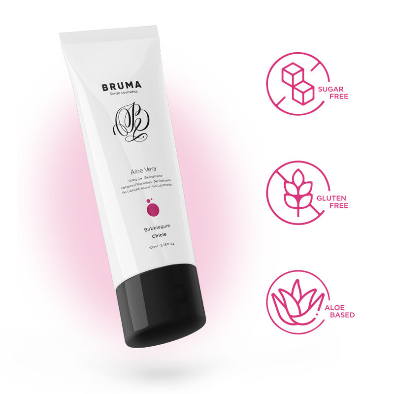 Lubricante Agua Sabor Chicle 100 ml - Bruma - Lubricantes sexuales (2)