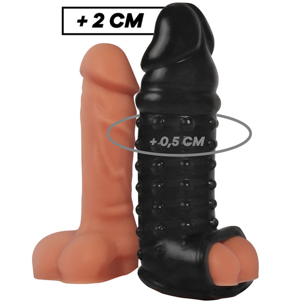 Extensor de pene V11 negro - VirilXL - Fundas para el pene