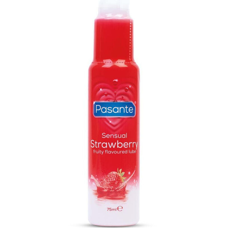 Lubricante Sabor Fresa 75 ml - Pasante - Lubricantes sexuales