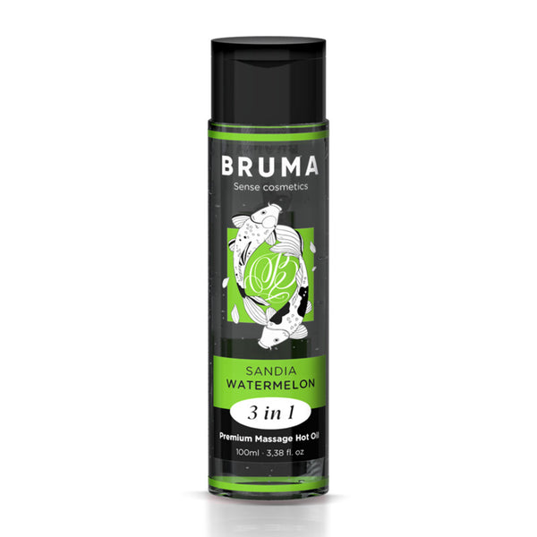Gel 3 en 1 Efecto Calor Sabor Sandía 100 ml - Bruma - Lubricantes sexuales