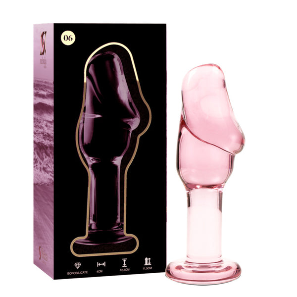 Nebula Modelo 6 Rosa Plug Cristal - Ibiza - Plugs anales