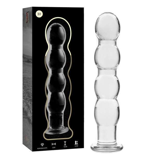 Dildo Cristal Nebula Modelo 10 Transparente - Ibiza - Dildos o Consoladores