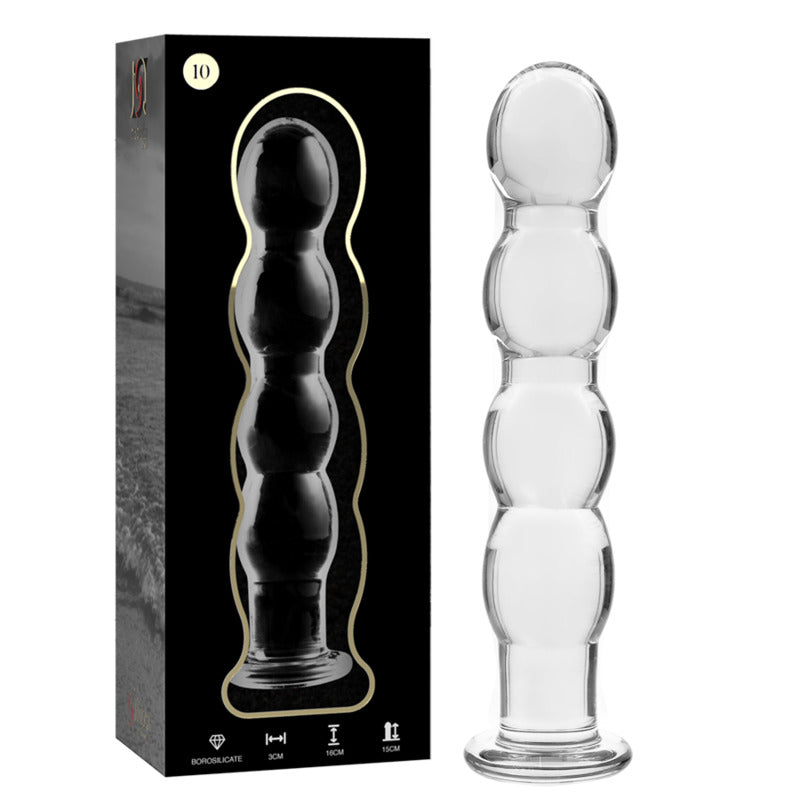 Dildo Cristal Nebula Modelo 10 Transparente - Ibiza - Dildos o Consoladores