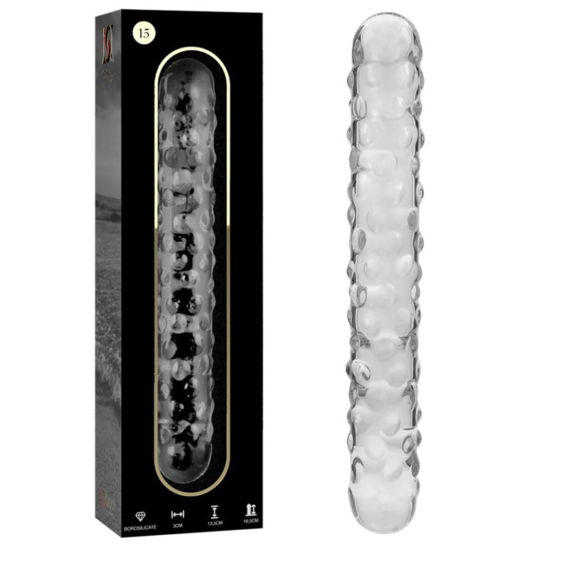 Nebula Dildo Cristal Modelo 15 Transparente - Ibiza - Dildos o Consoladores