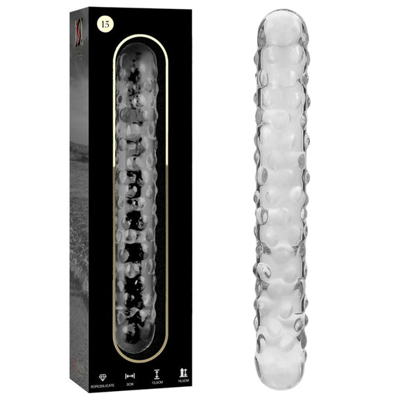 Nebula Dildo Cristal Modelo 15 Transparente - Ibiza - Dildos o Consoladores