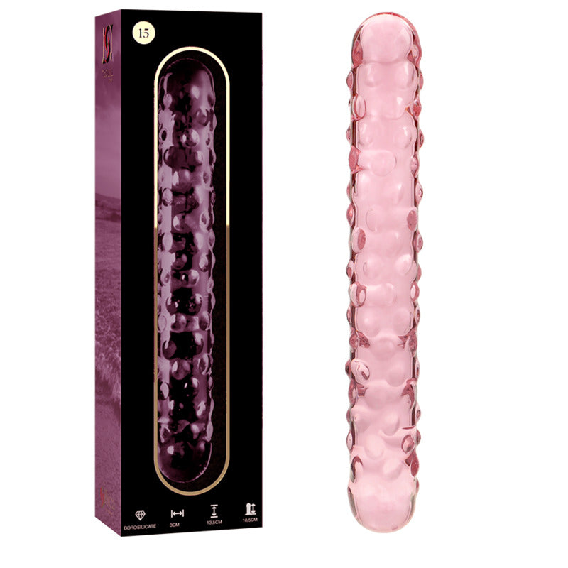 Nebula Dildo Cristal Modelo 15 Rosa - Ibiza - Dildos o Consoladores