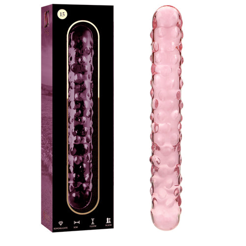 Nebula Dildo Cristal Modelo 15 Rosa