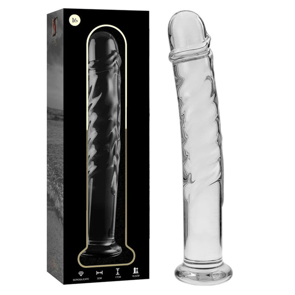 Dildo Cristal Modelo 16 Transparente - Ibiza - Dildos o Consoladores