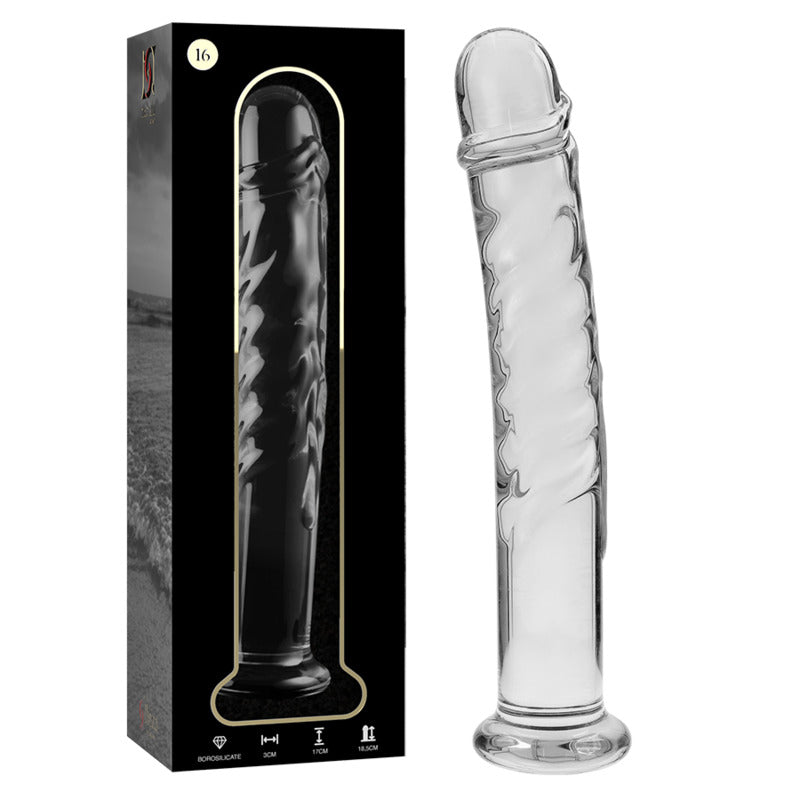 Dildo Cristal Modelo 16 Transparente - Ibiza - Dildos o Consoladores