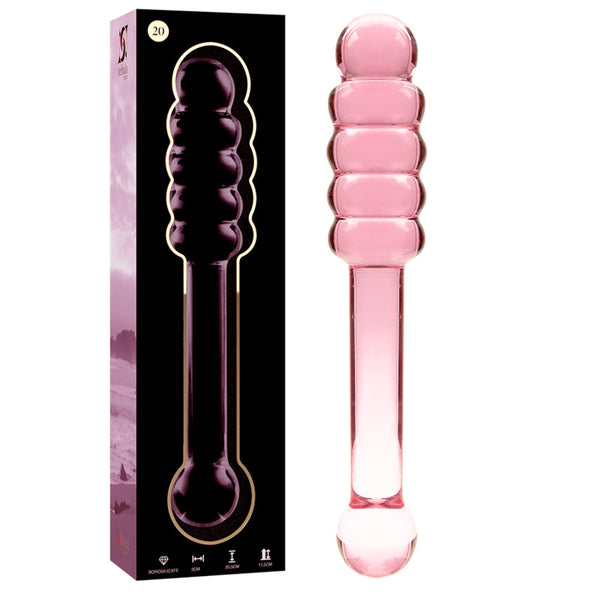 Nebula Modelo 20 Rosa Dildo Cristal - Ibiza - Dildos o Consoladores