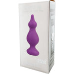 Adrien Lastic Estimulador anal fabricado con silicona de alto grado médico. Perfecto tacto y cabeza fina para facilitar su uso. Amuse black &#34;Mediano&#34;
