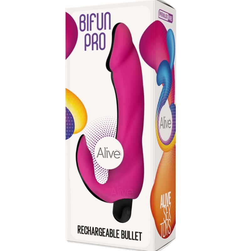 Bifun Pro Arnés doble - Alive - Arneses con pene o dildo Strap-On (3)