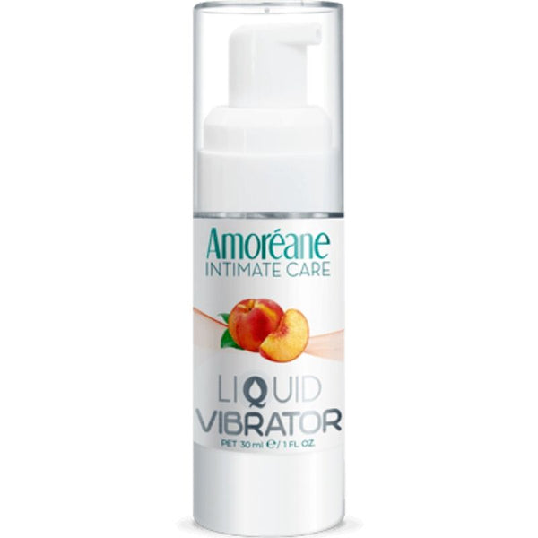 Vibrador Liquido Melocotón - Amoreame - Lubricantes sexuales