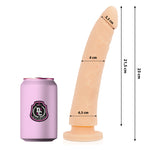 Natural 23 x 4.5 cm - Delta Club - Dildos o Consoladores (2)