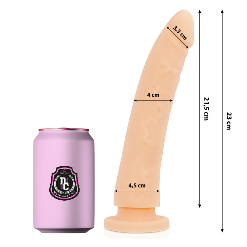 Natural 23 x 4.5 cm - Delta Club - Dildos o Consoladores (2)
