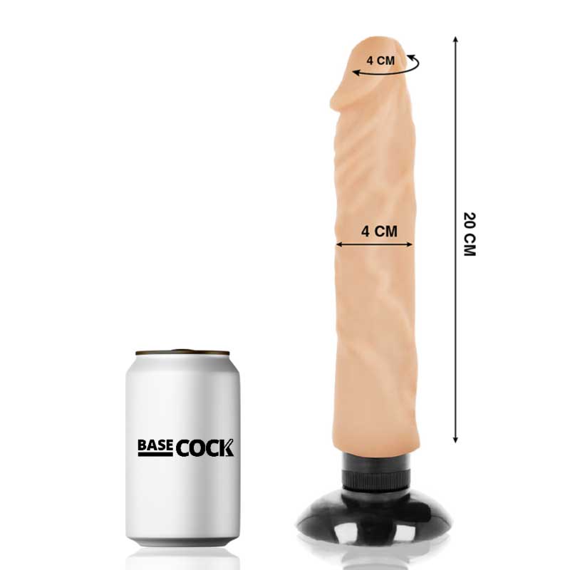 Vibrador realístico 20 x 4 cm 1