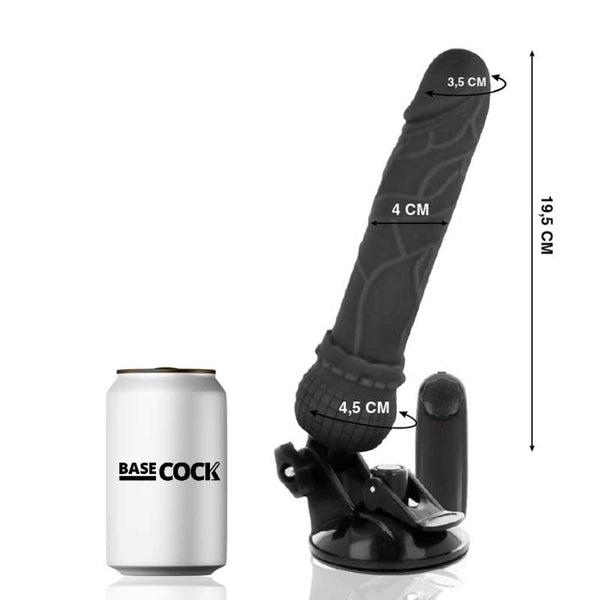 Vibrador Realístico Extraible 19.5 cm