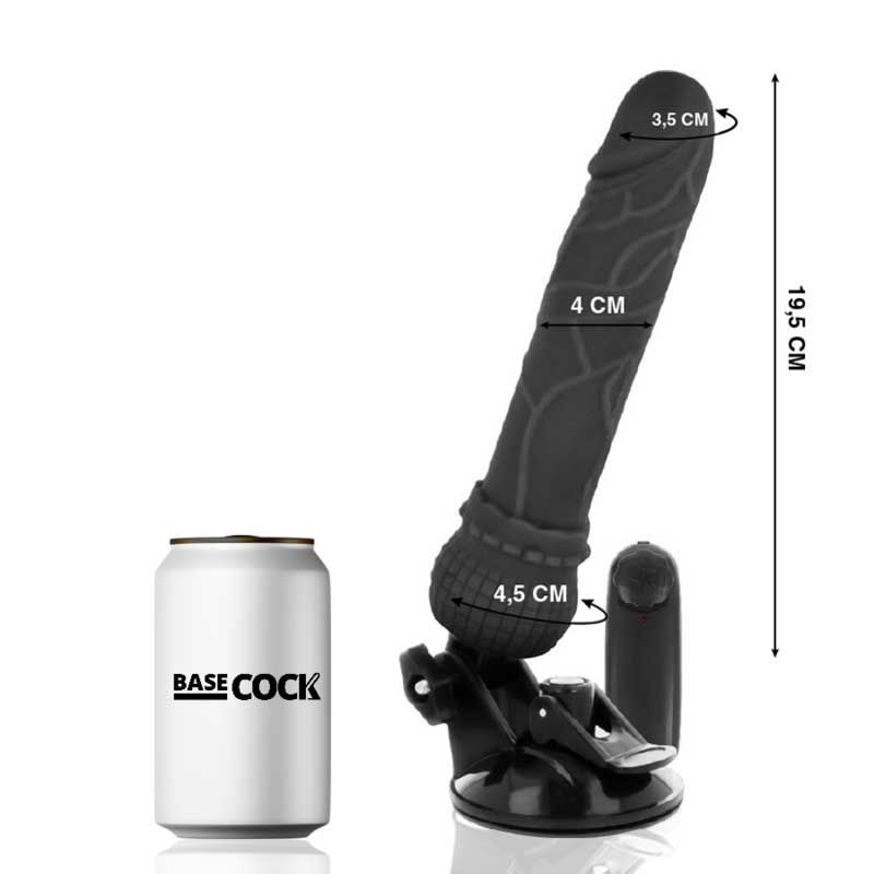 Vibrador Realístico Extraible 19.5 cm 0