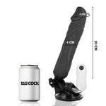 Tom realistico 20 cm Negro - BaseCock - Vibradores (2)