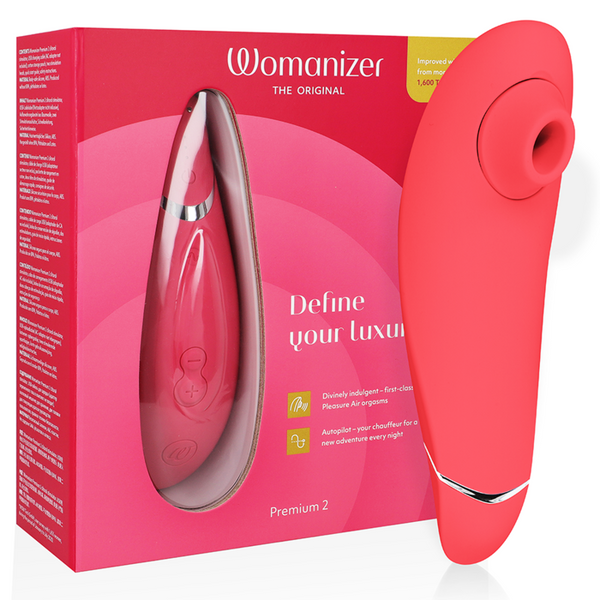 Premium 2 Rosa Estimulador Clítoris