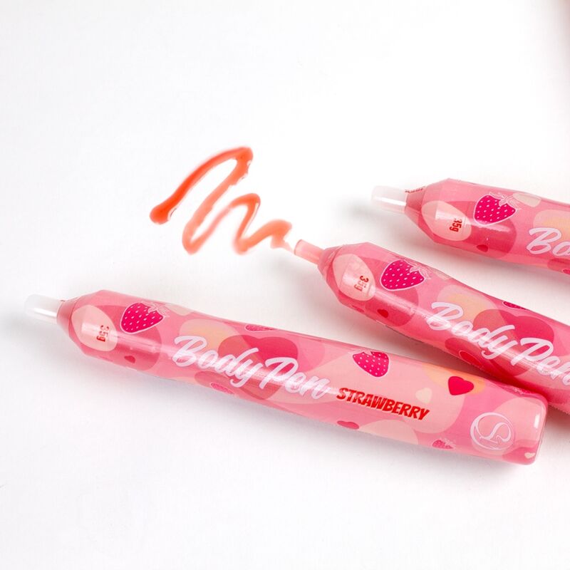 Body pen fresa - Secret Play - Tangas Comestibles Bragas y chuches (2)