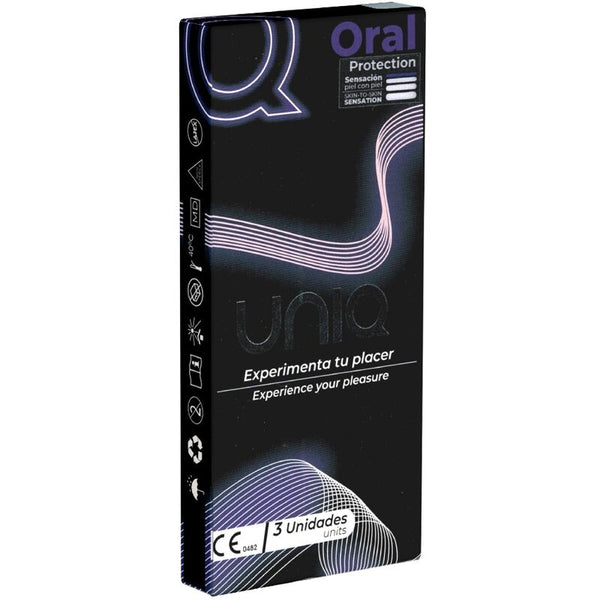 Oral Mask Sin Látex 3 uds - Uniq - Comprar preservativos o condones