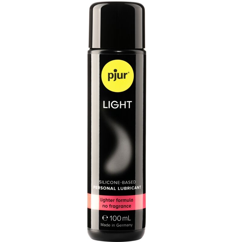 Pjur Se extiende mucho más rápido que otros lubricantes, perfecto acompañante para los juguetes sexuales. Light 100 ml