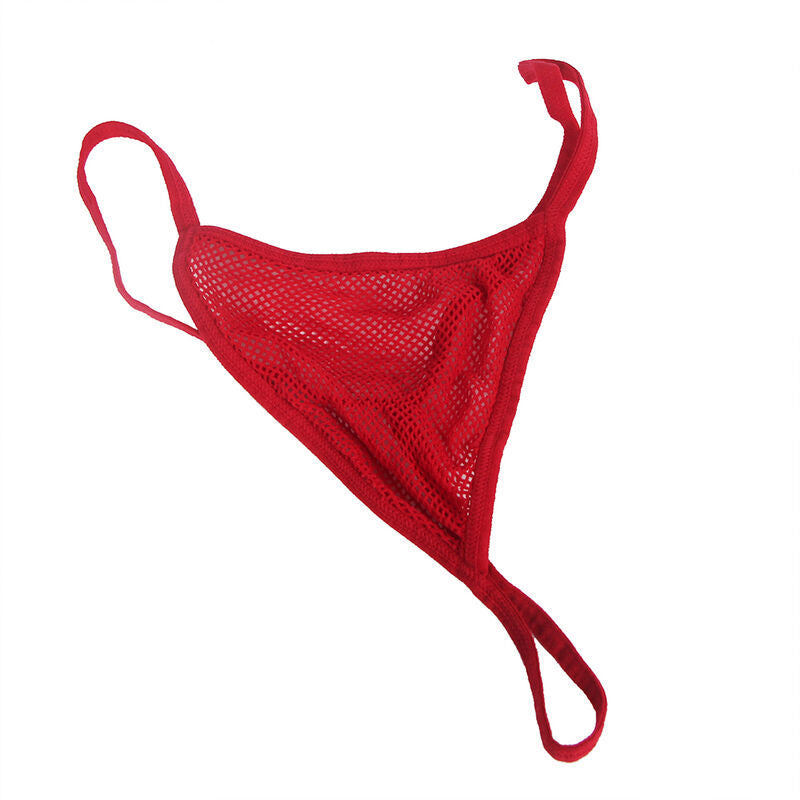 Bodystocking 952181 Rojo con brillantes Talla Única - Subblime - Lencería erotica (7)